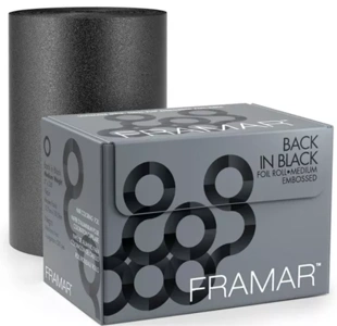 Framar Embossed Roll Medium Black melírfólia 100m (SKU: 12019) főképe